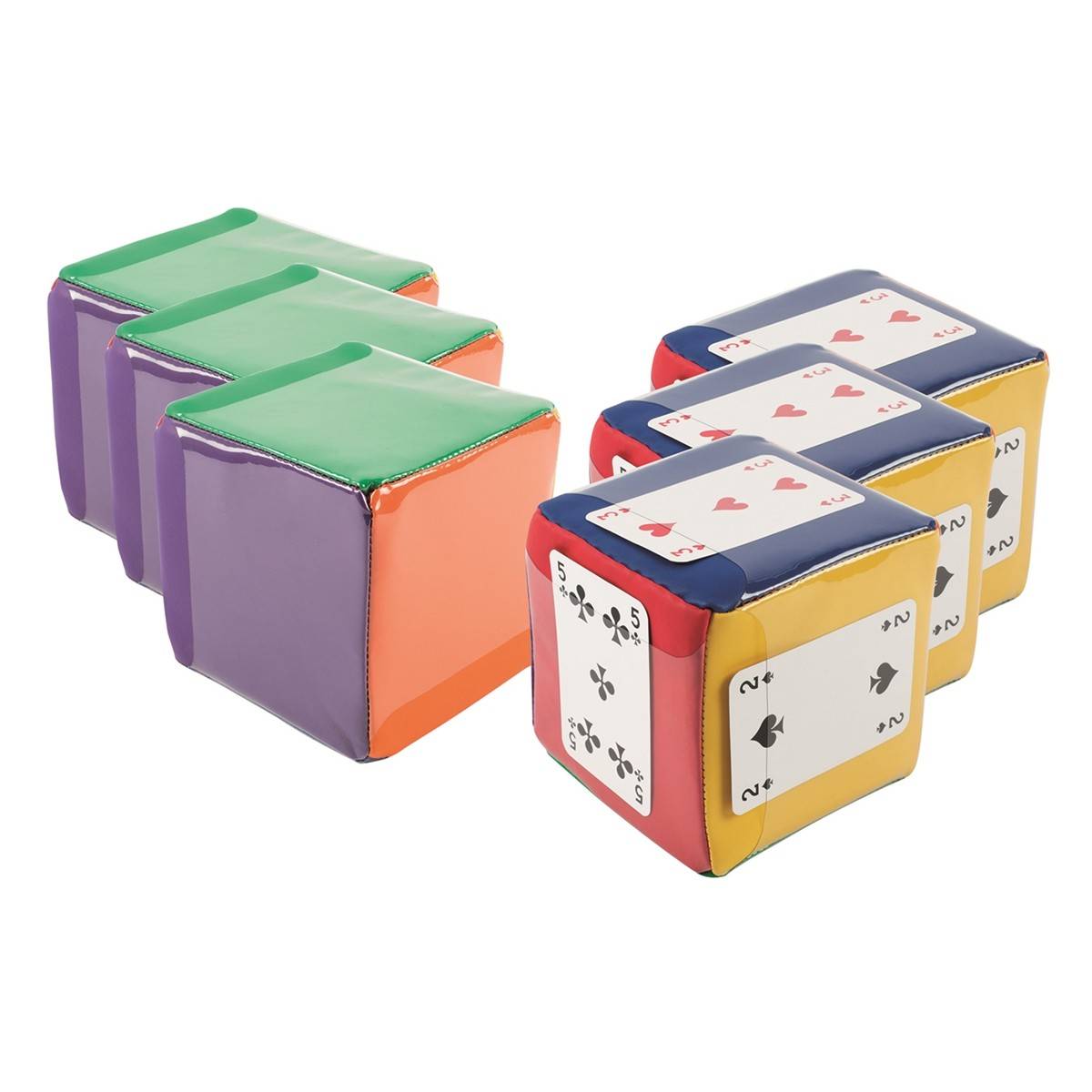 Spordas Mini Move Cubes 10Cm - Set Of 6 - ABC School Supplies