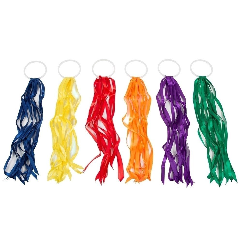 **Spordas Rainbow Hoops Small, 30Cm, Set Of 6 - ABC School Supplies