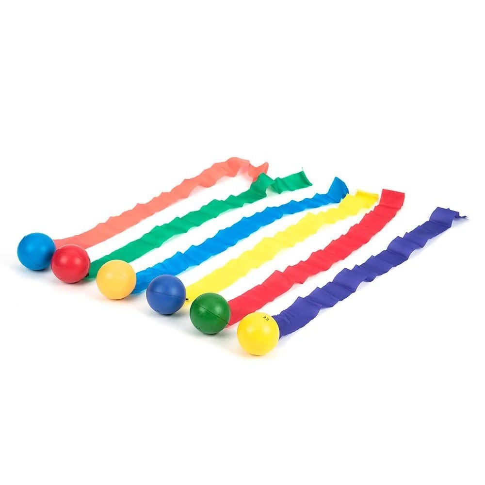 Spordas Ribbon Tail Balls Set Of 6 - ABC School Supplies