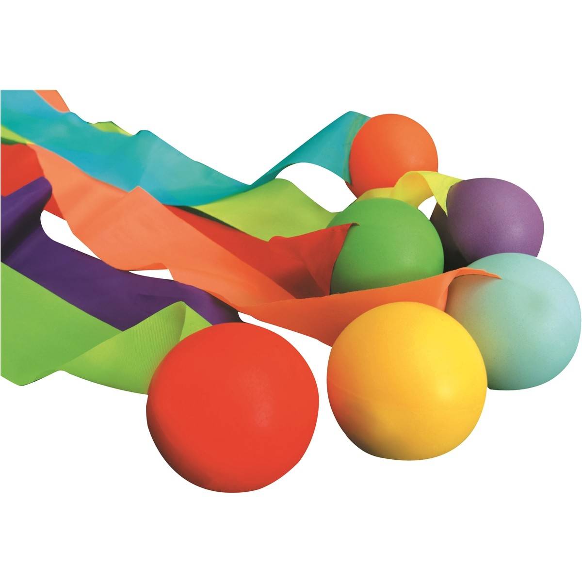 Spordas Ribbon Tail Balls Set Of 6 - ABC School Supplies