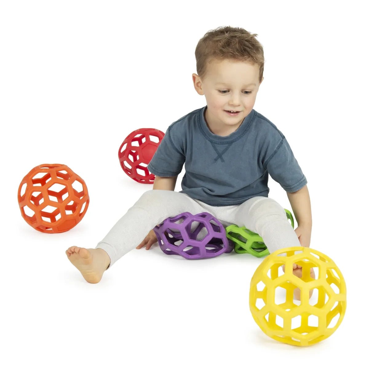 Spordas Rubberflex Grabballs 12cm Set of 6 - ABC School Supplies