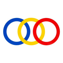Spordas Set Of 3 Juggling Rings 24Cm - ABC School Supplies