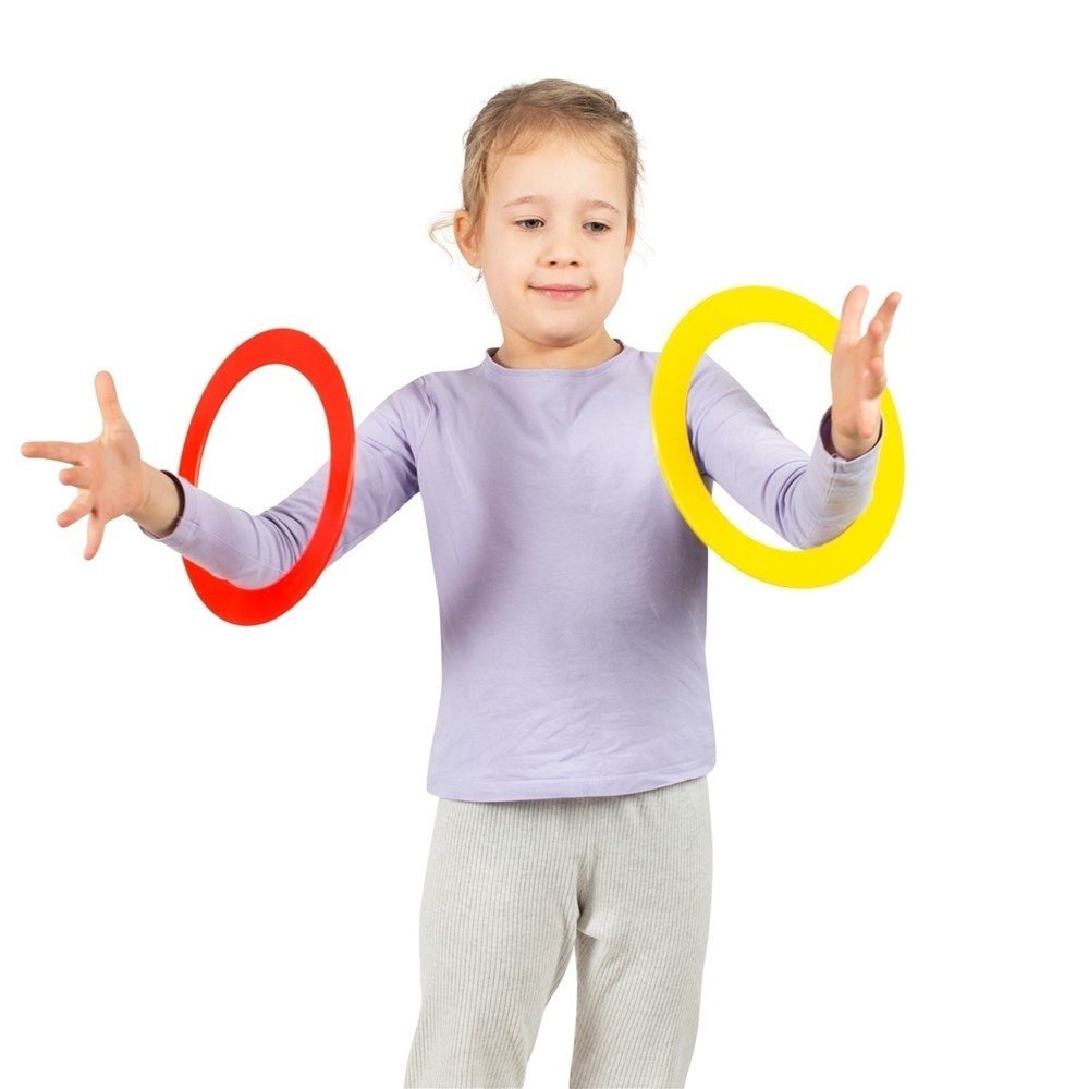 Spordas Set Of 3 Juggling Rings 24Cm - ABC School Supplies