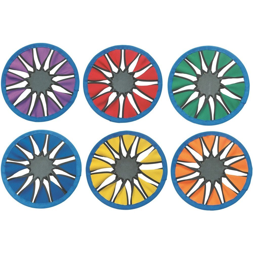 Spordas Set Of 6 Color Twist Frisbees - ABC School Supplies