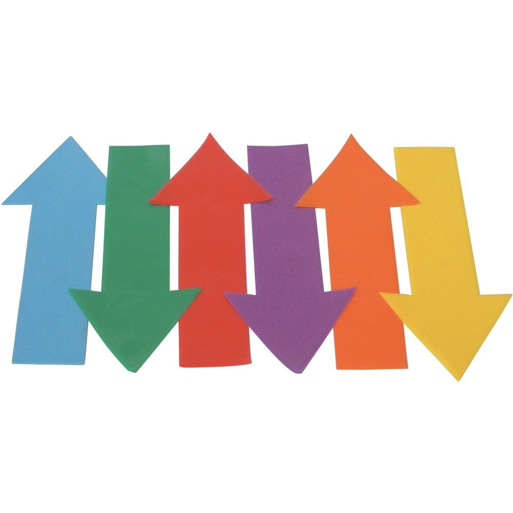 **Spordas Set Of 6 Floor Stuff Arrows - ABC School Supplies