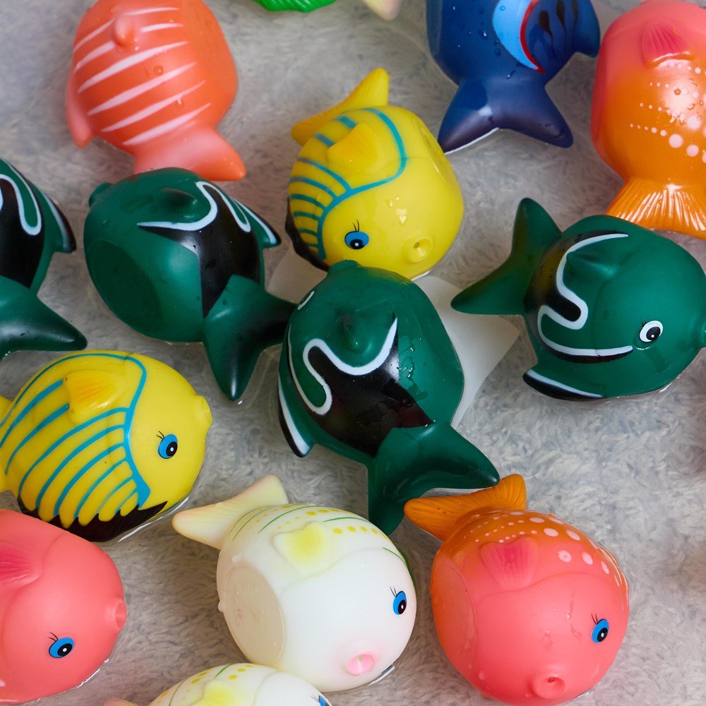 Squeezy Fish Water Squirters - Pack of 24 - ABC School Supplies