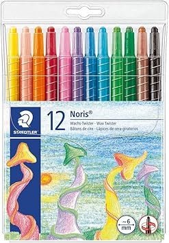 Staedtler Noris - Wax Twistables - 12 Pack - ABC School Supplies