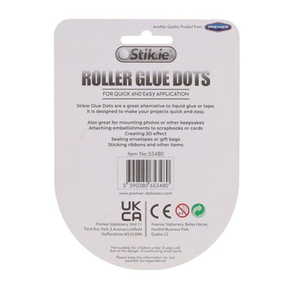 Stik - Ie Roller Glue Dots 10Mm X 200pc - ABC School Supplies