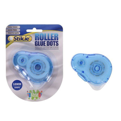 Stik - Ie Roller Glue Dots 10Mm X 200pc - ABC School Supplies