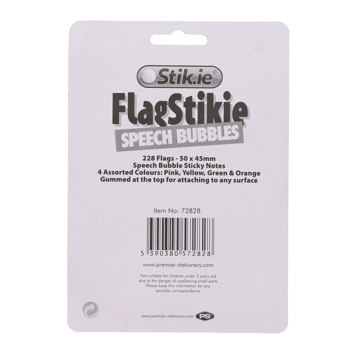 Stik.ie 3 Sticky Notes Speech Bubbles - ABC School Supplies
