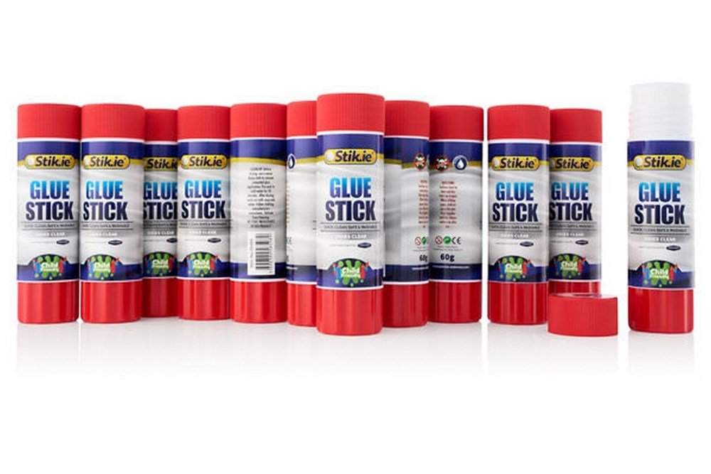 Stik.ie 60G Jumbo Glue Stick - ABC School Supplies