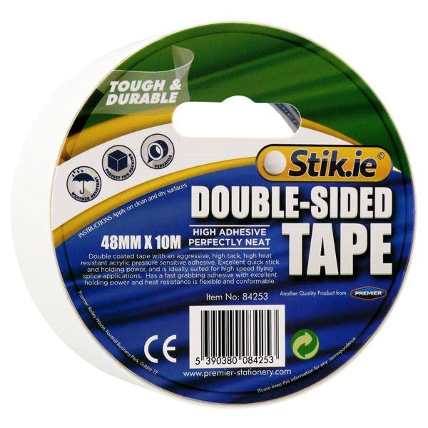 Stik.ie Double Sided Tape 24Mm X 12M - ABC School Supplies