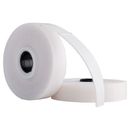 Stik.ie Multipurpose Hook & Loop Fastening Tape - White - ABC School Supplies