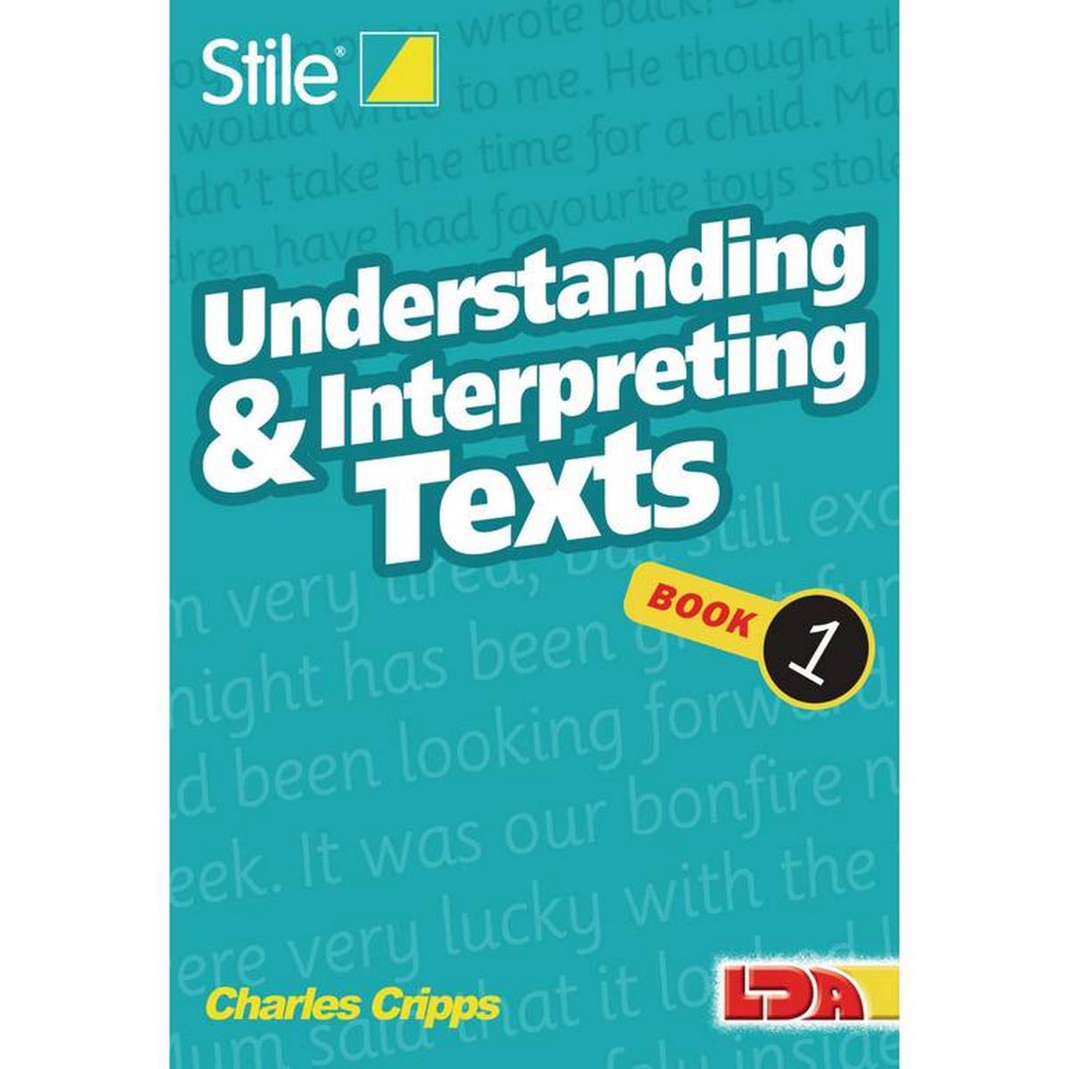 Stile Understanding Texts Book 1 - ABC School Supplies