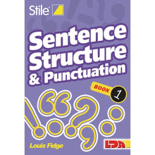 Stilesentence Structure Punctuation 1-12 - ABC School Supplies