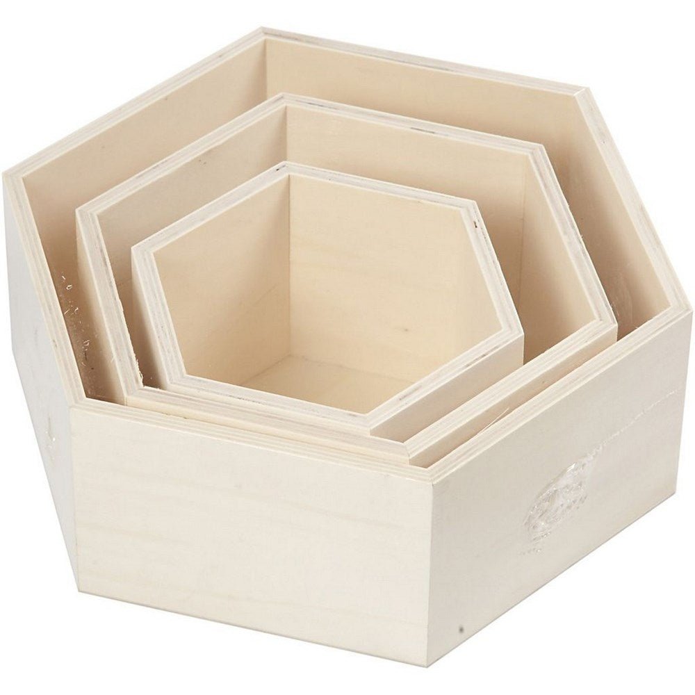 Storage Boxes - Hexagonal - ABC School Supplies