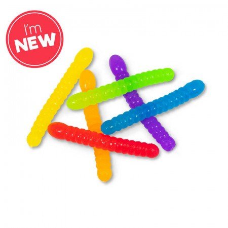 Stretchy Wiggly Worms - ABC School Supplies