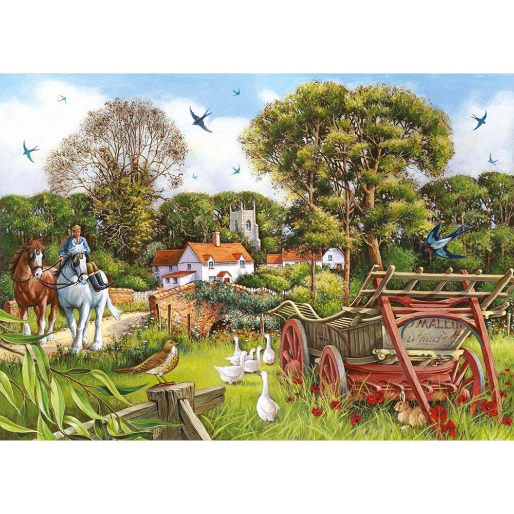 Strolling Along - BIG 500 Piece Jigsaw Puzzle - ABC School Supplies