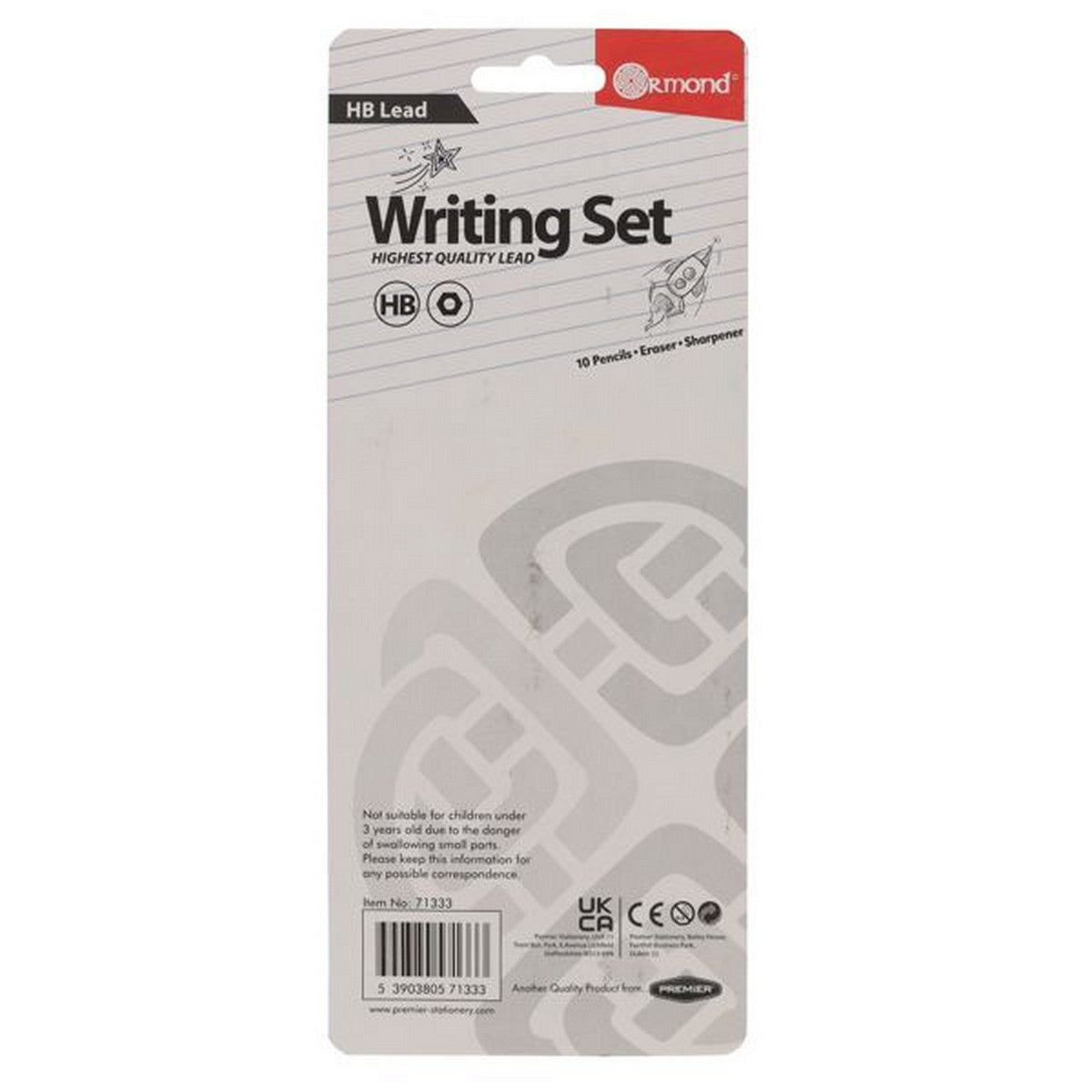 Student Solutions 12Pc Pencils Eraser & Sharpener Set - ABC School Supplies