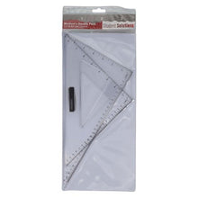 Student Solutions 2 Pack Set Squares - ABC School Supplies