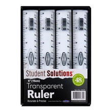 Student Solutions 6"/15Cm Transparent Ruler - ABC School Supplies