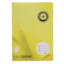 Student Solutions A4 120Pg Durable Cover Visual Memory Aid Manuscript Book - Yellow - ABC School Supplies