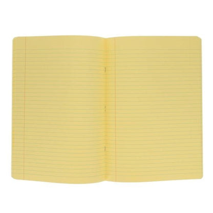 Student Solutions A4 120Pg Durable Cover Visual Memory Aid Manuscript Book - Yellow - ABC School Supplies