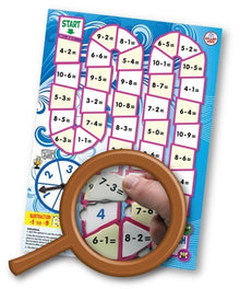 **Subtraction 1-10 Buzzle - ABC School Supplies