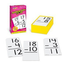 **Subtraction 13-18 Flash Cards - ABC School Supplies