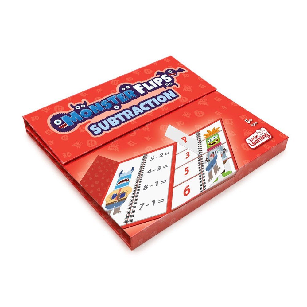 Subtraction Monster Flips - ABC School Supplies