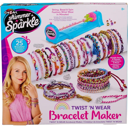 Summer and Sparkly Twist and Wear Bracelet Making Set - ABC School Supplies