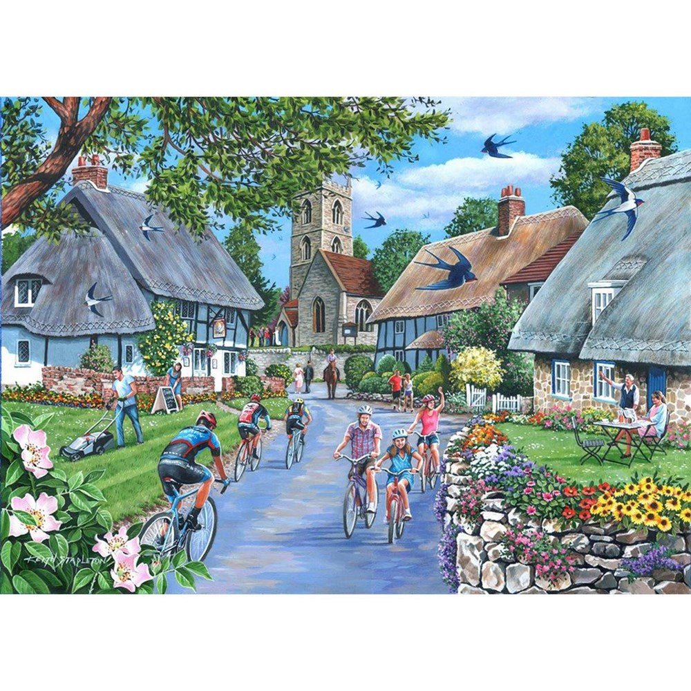 Sunday Morning - BIG 500 Piece Jigsaw Puzzle - ABC School Supplies