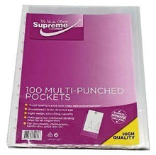 Supreme A4 Polypockets Pack of 100 - ABC School Supplies