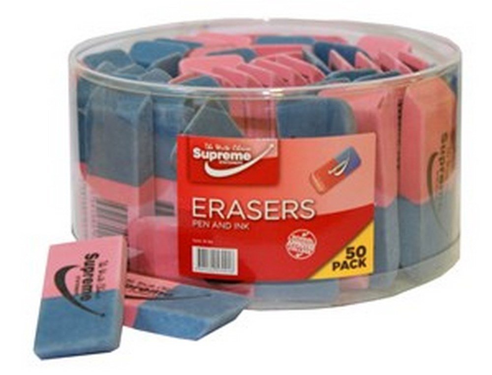 **Supreme Ink & Pencil Eraser - ABC School Supplies