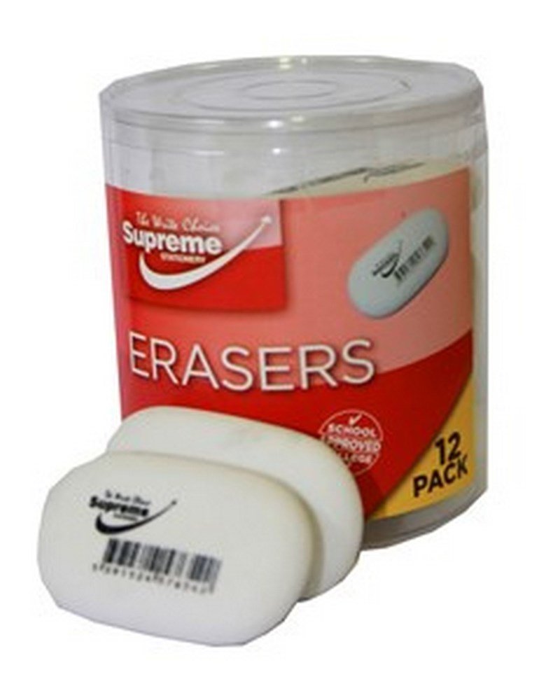 Supreme Oval Eraser - ABC School Supplies