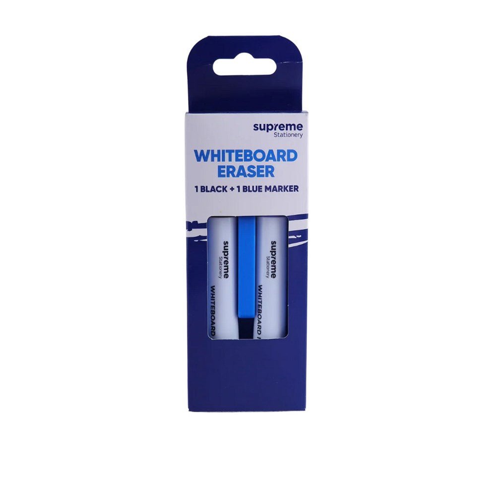 **Supreme Whiteboard Eraser and Markers - ABC School Supplies