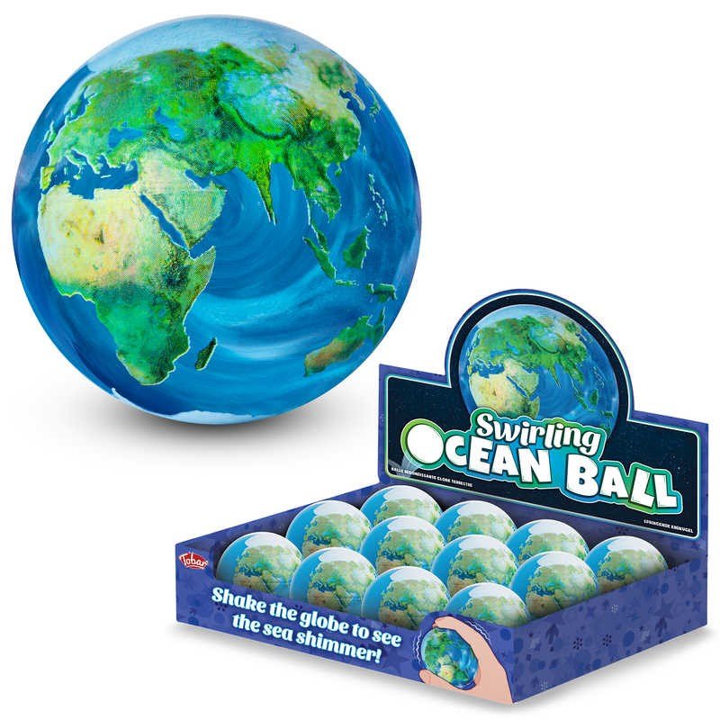**Swirly World Bouncy Ball - ABC School Supplies