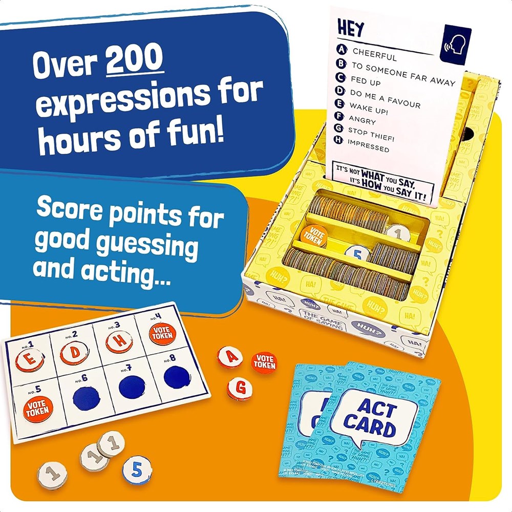 The Game of Saying 'Huh?!