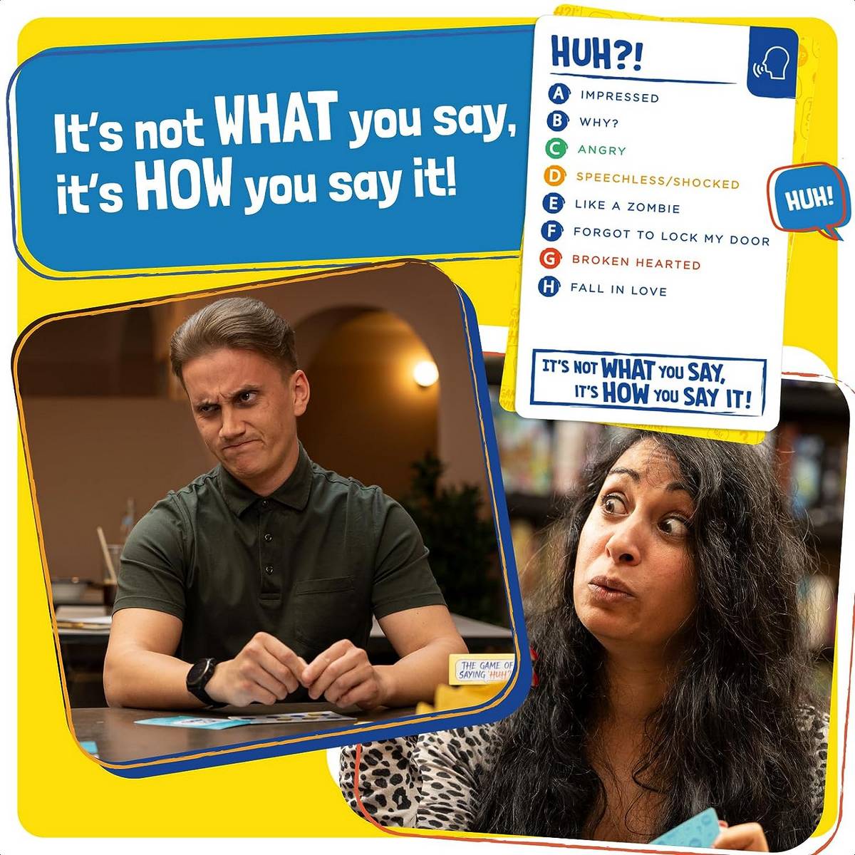 The Game of Saying 'Huh?!