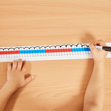 Table Top Number Lines 0-100 Pack of 5 - ABC School Supplies