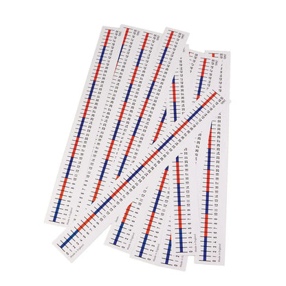 **Table Top Number Lines - 0 To 50 - Pack Of 10 - ABC School Supplies