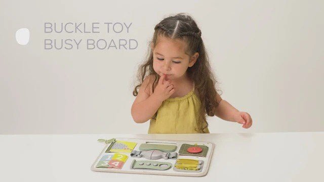 Taf Toys Activity Buckles Board - ABC School Supplies