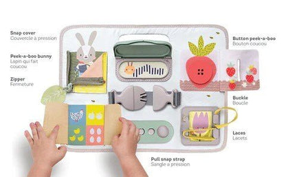 Taf Toys Activity Buckles Board - ABC School Supplies