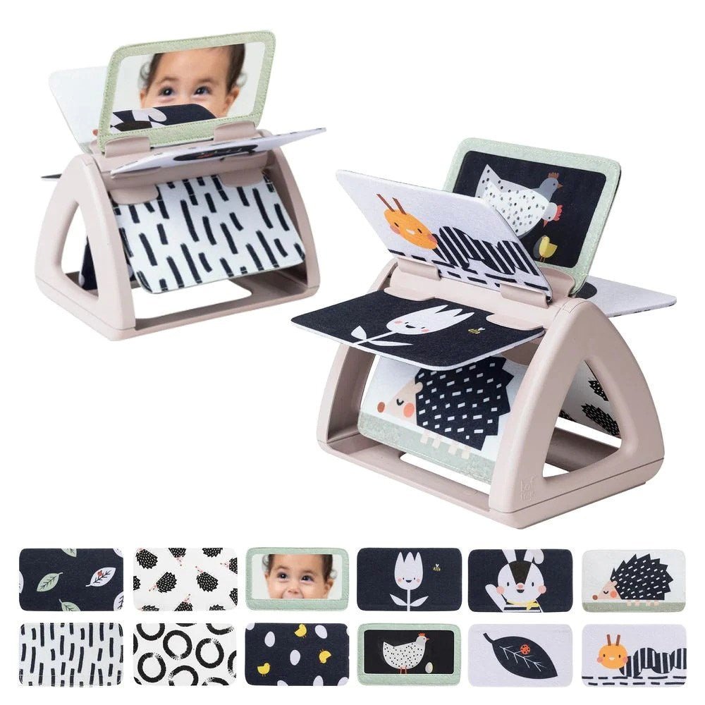 Taf Toys Urban Garden Black & White Spinning Book - ABC School Supplies