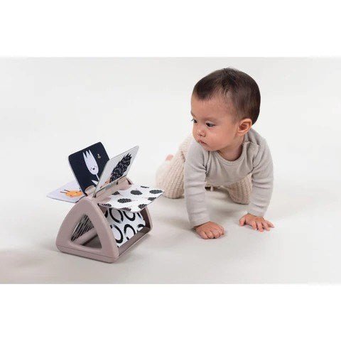 Taf Toys Urban Garden Black & White Spinning Book - ABC School Supplies