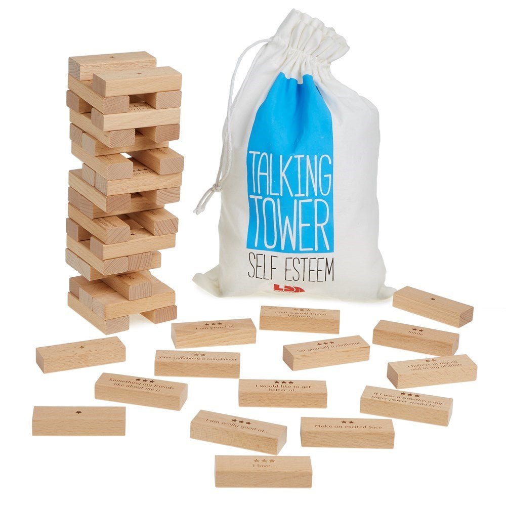 Talking Tower Self Esteem Fsc Wood - ABC School Supplies