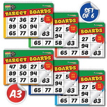 Target Boards Bundle Offer (6 Sets) Mental Maths Activities - ABC School Supplies