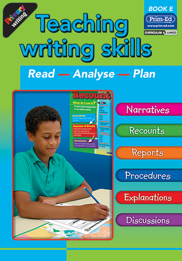 Teaching Writing Skills Book E - ABC School Supplies