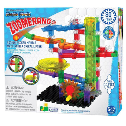 **Techno Gears Marble Mania Zoomerang 80 Pcs - ABC School Supplies