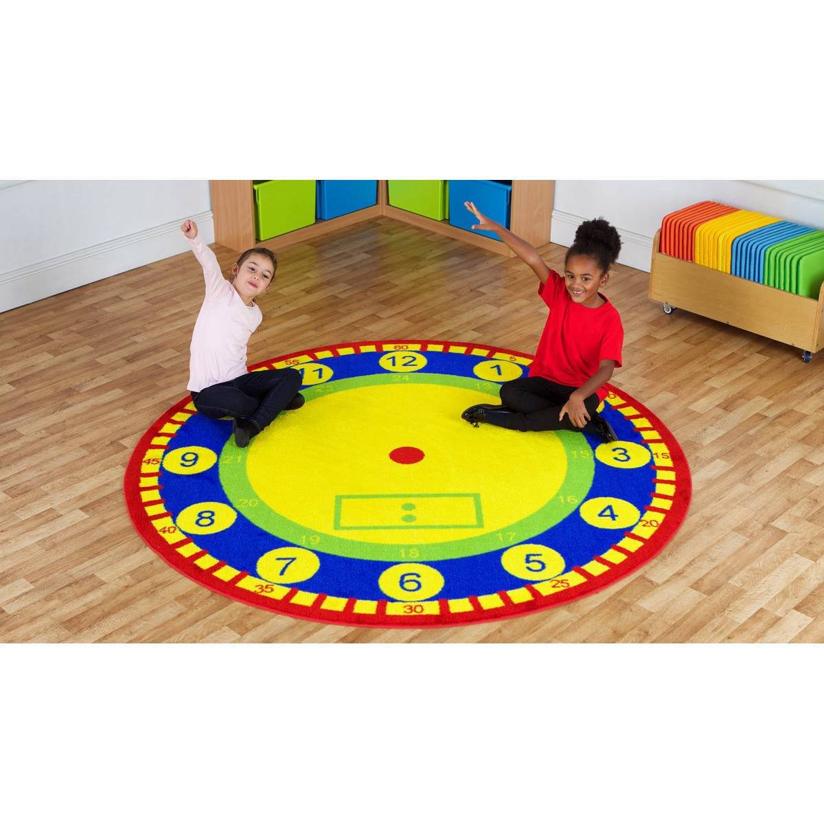 Tell The Time 2M Carpet & Accessory Pack - ABC School Supplies